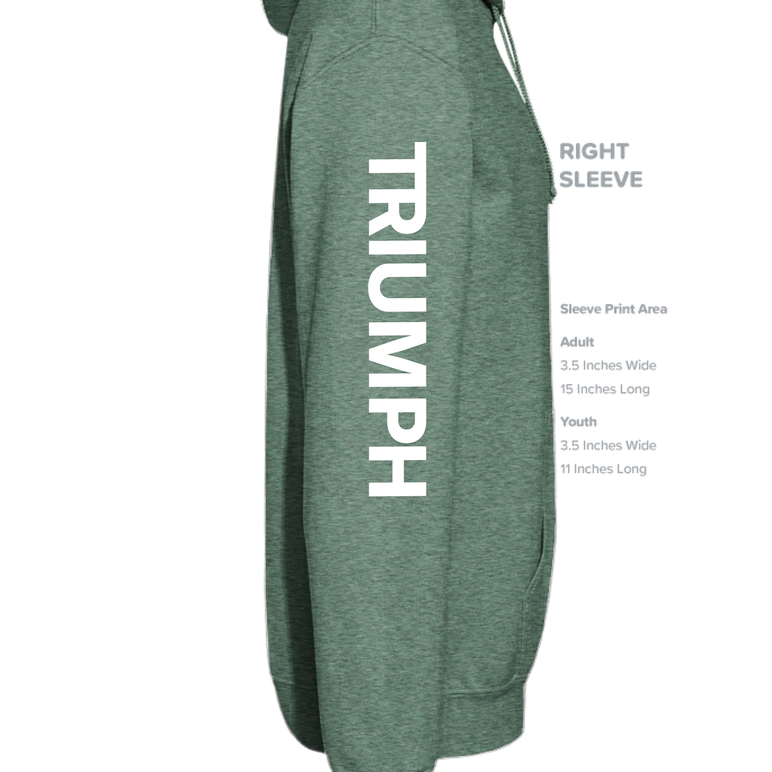 Heather Sport Dark Green - SLEEVE_RIGHT