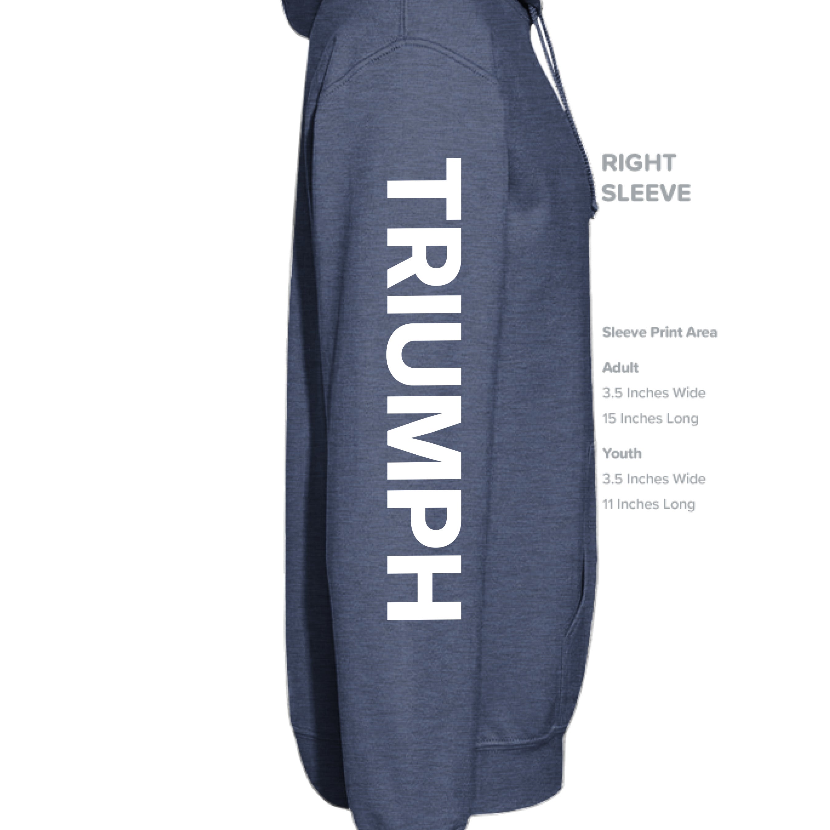 Heather Sport Dark Navy - SLEEVE_RIGHT