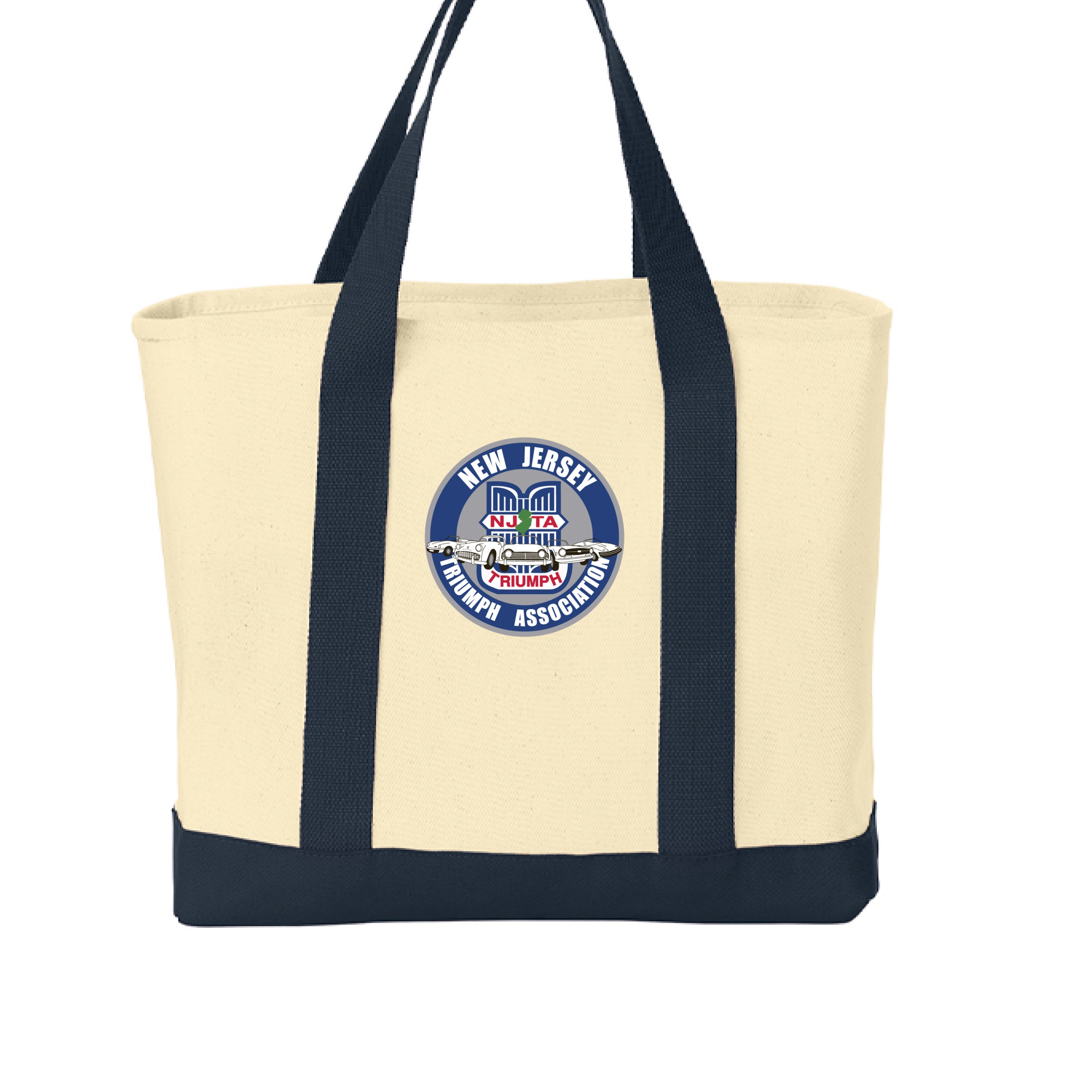 Natural/Navy - BACK