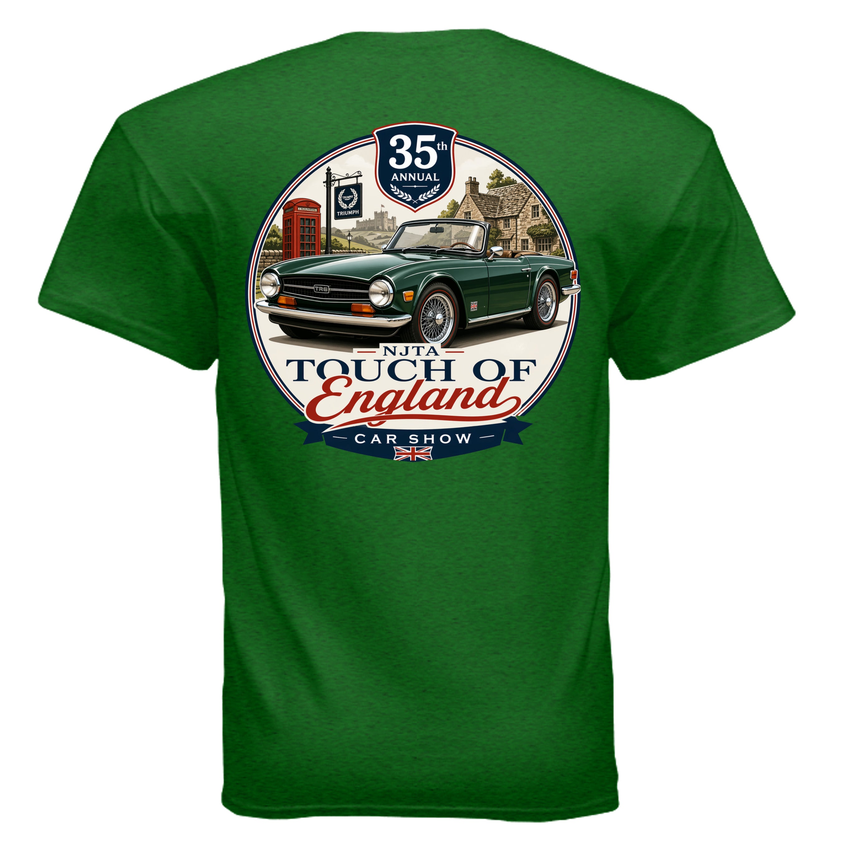 ANTIQUE IRISH GREEN - G500 - BACK